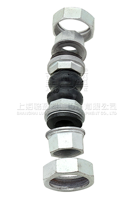 河南省鄭州新鄭市<a href=http://www.shjinhu.com.cn target=_blank class=infotextkey>絲扣橡膠接頭</a>結構圖