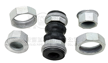 香港港島筲箕灣<a href=http://www.shjinhu.com.cn target=_blank class=infotextkey>絲扣橡膠接頭</a>分解圖